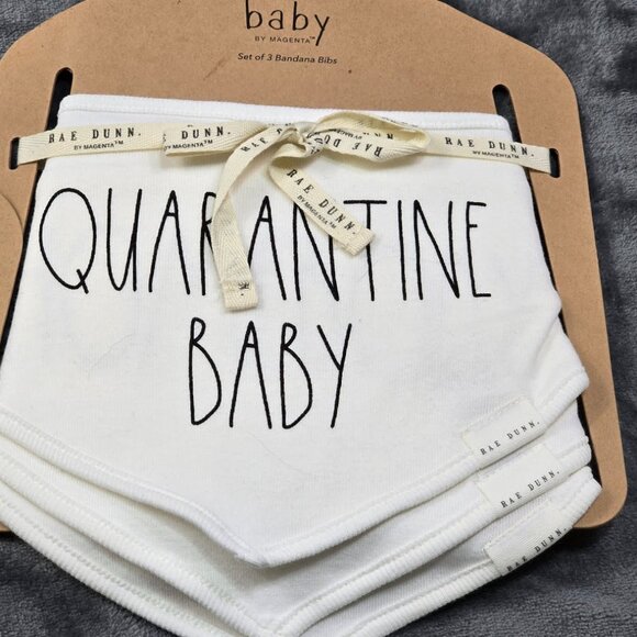 Rae Dunn Baby Bib Bundle (6 total) - Picture 2 of 7